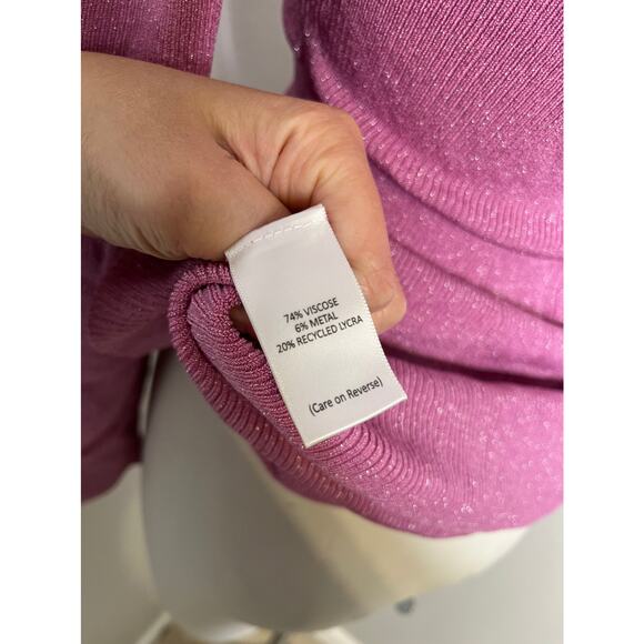 JoosTricot Revolve Mini Polo Dress in Pink - Picture 7 of 11